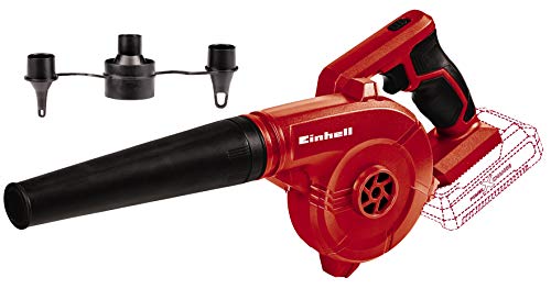 Einhell Soffiatore Cordless Te-Cb 18/180 Li-Solo Power X-Change, Li-Ion, 18 V, Flusso D'Aria Soffiante Fino 180 Km/H, 15500 Min-1, Incl. Adattatore Go