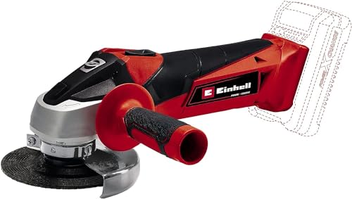 Einhell Smerigliatrice Angolare A Batteria Tc-Ag 18/115 Li-Solo Power X-Change (18 V, 115 Mm Diametro Disco, 28 Mm Profondità Taglio, Soft Start, Senz