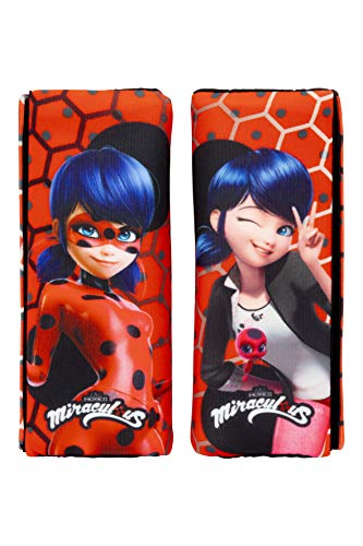 Ladybug 1 Set 2 Auto Guaine Per Cintura Di Sicurezza