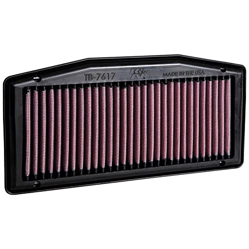 K&N Filtro Aria Di Ricambio Compatibile Con Triumph Street Triple 765 Incl. S/R/Rs 2018- & Street Triple S 660 2020- (Tb-7617)