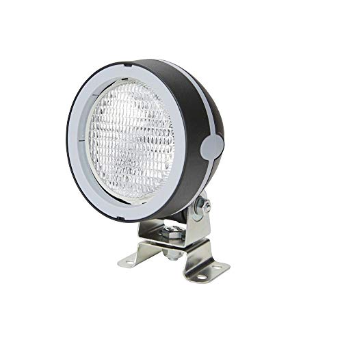Hella 1Gm 996 134-321 Alogeno-Faro Da Lavoro, Mega Beam, 12/24V, Montaggio, Esterno/Avvitato, Verticale/Arco Di Montaggio Orientabile, Illuminazione P