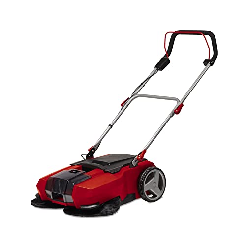 Einhell Spazzatrice A Batteria Te-Sw 18/610 Li-Solo Power X-Change (Ioni Di Litio, 18 V, Contenitore Per Sporcizia Da 20 Litri, Posizione Di Parcheggi