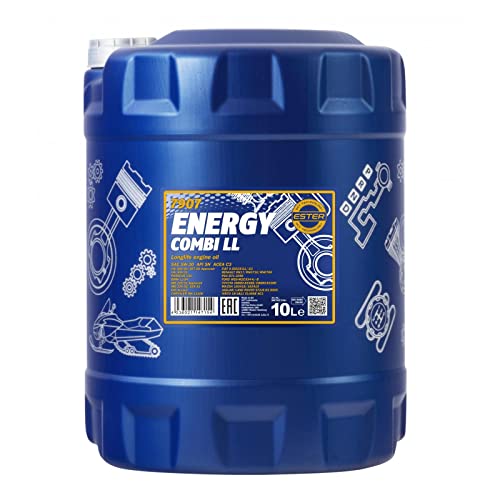 Mannol Energy Combi Ll 5 W-30 Api Sn/Cf Olio Motore, 10 Litri