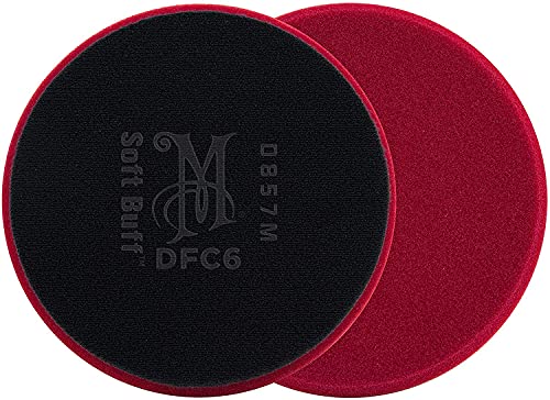 Meguiar'S 6 Inch Da Foam Cutting Disc Red, Tampone Rosso Per Rotorbitali Per Paste Abrasive, 152 Mm
