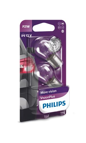 Philips 0730526 12498Vpb2 P21 W Visionplus, 5 W, 12V Blisterato