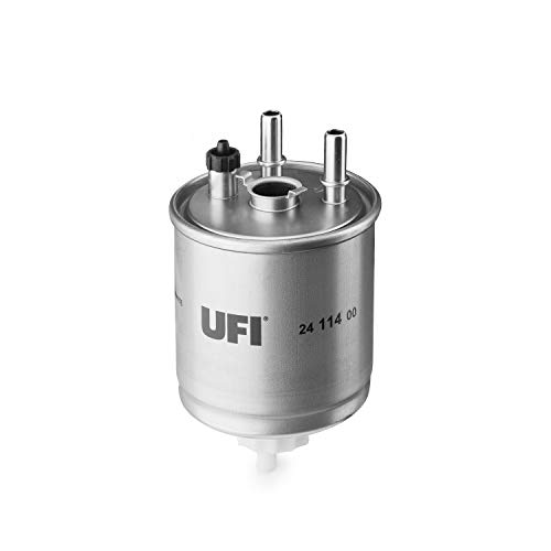 Ufi Filters, Filtro Gasolio 24.114.00, Filtro Carburante Per Ricambio, Adatto Ad Auto, Applicabile Su Diversi Modelli Renault