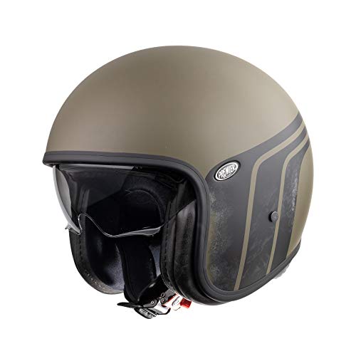 Premier Casco Vintage Btr Military Green Bm,Verde Militare/Nero,Xl