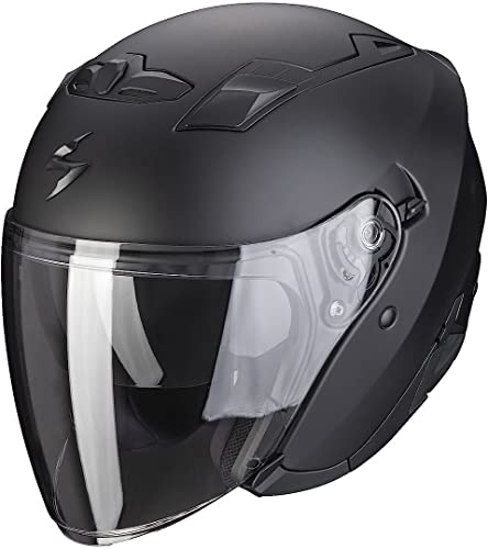 Scorpion, Casco Jet Moto Exo-230 Solid Mat Black, Xxl