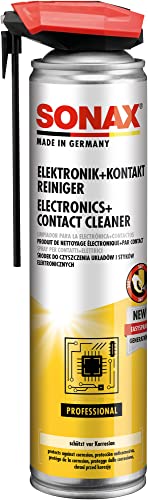 Sonax Spray Per Contatti Elettrici (400 Ml) Per La Pulizia Dei Contatti Elettronici, Connettori E Altre Parti Elettriche, Articolo Numero 04603000