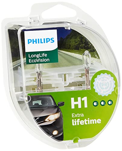 Philips Automotive Lighting 0730536 H1 Ecovision Ll Lampada, 12258 S2