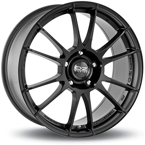 Oz Ultraleggera Hlt Nero Opaco 8.5 X 19 Et45 5 X 108 Foro Mozzo 75 Cerchi In Lega