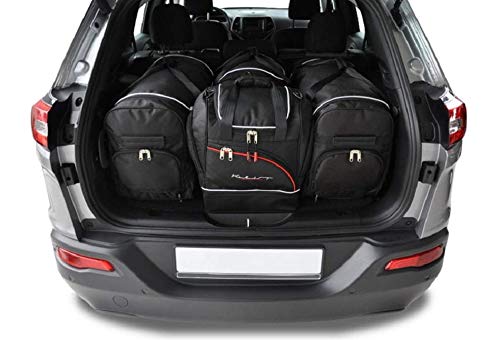 Kjust Set Di Borse Per Auto 4 Pz Compatibile Con Jeep Cherokee V (Kl) 2014-2020