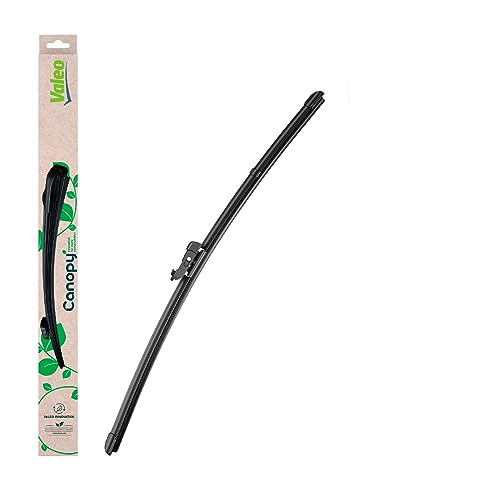 Valeo Canopy, Can46, Spazzola Tergicristallo Flat Blade Realizzata Con Materiali Naturali E Riciclati, Anteriore, Lunghezza 475Mm, 1 Spazzola Tergicri