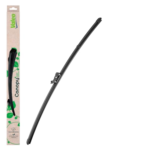 Valeo Canopy, Can86, Spazzola Tergicristallo Flat Blade Realizzata Con Materiali Naturali E Riciclati, Anteriore, Lunghezza 650Mm, 1 Spazzola Tergicri