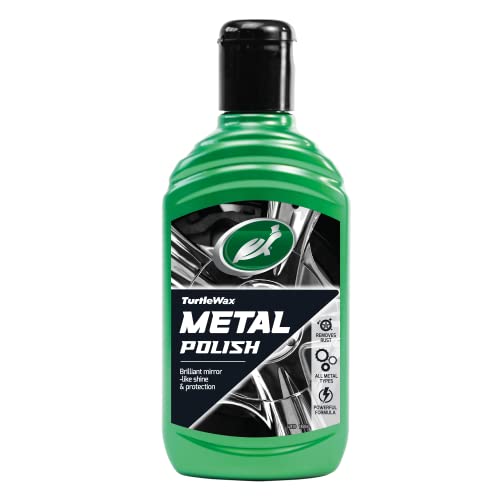 Turtle Wax 52810 All Metal Lucidante Per Metallo Per Auto E Moto 300Ml