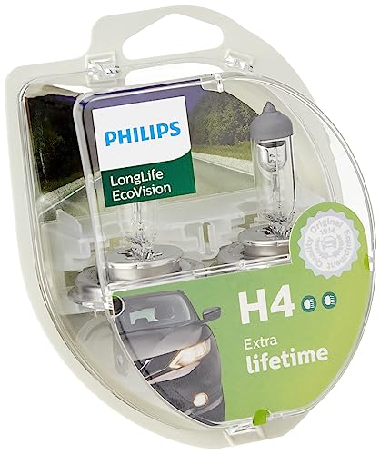 Philips Automotive Lighting 0730537 H4 Ecovision Ll Lampada, 12342 S2