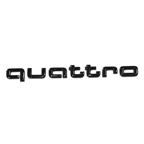Audi 4Ke071806 Quattro, Scritta Nera Tuning Exclusive Black Edition