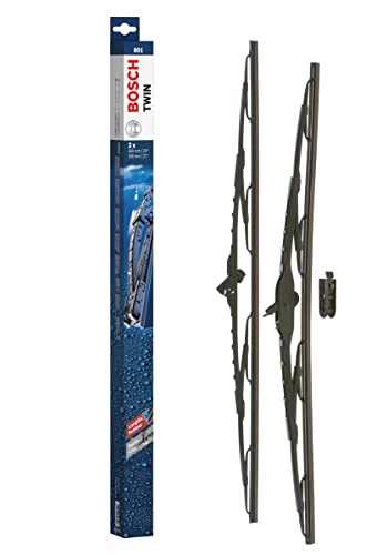 Tergicristalli Bosch Twin 801, Lunghezza 600Mm/530Mm, 1 Set Per Parabrezza Anteriore