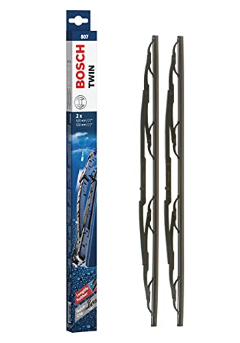 Tergicristalli Bosch Twin 807, Lunghezza 530Mm/530Mm, 1 Set Per Parabrezza Anteriore