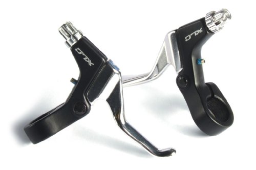 Xlc 1292464 Bl-V03 Leva Freno, Nero/Argento, Confezioni Da 2