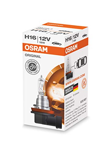 Osram O16 Lampadina Alogena Longlife Plus 12 V 19 W, Blister Singolo