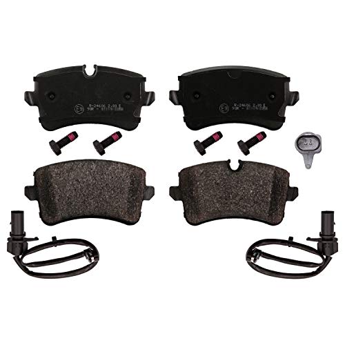 Febi Bilstein 116016 Pastiglie Freno Con Viti (Posteriore) - Set Di 4 Pastiglie Disco | ,
