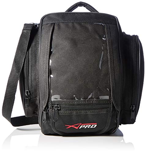 Pro Tank Zaino Moto Tessile A – Pro 5Lt Accoppiate Angolare, Magnetica Da Tavolo Nero Per Scooter