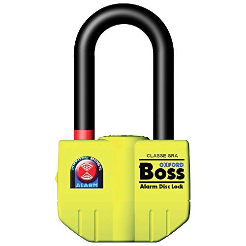 Oxford Boss Allarme Chiusura A Disco - 14 Mm Giallo