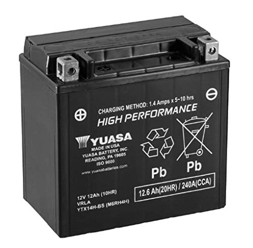 Yuasa Batteria Di Ricambio Agm Sla Ytx14H-Bs 12V