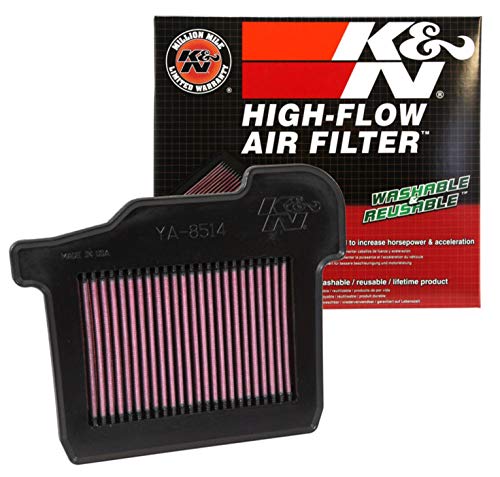 K&N Filtro Aria Di Ricambio Compatibile Con Yamaha Fz09 2014 (Ya-8514)