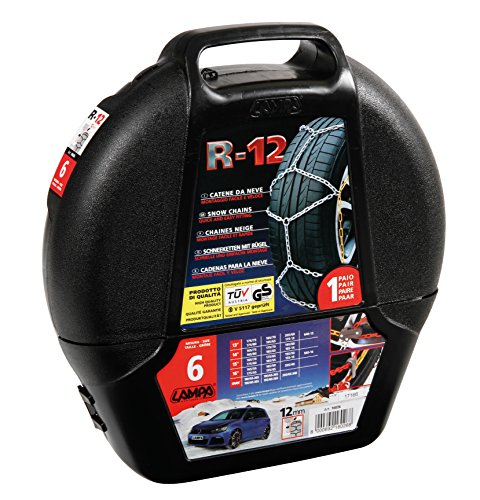 Snowdrive Lampa 16040 Catene Neve 12 Mm, 2 Pezzi