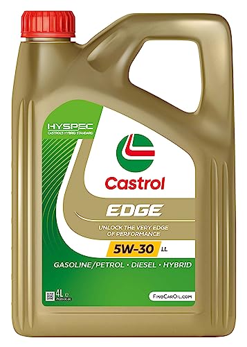 Castrol Edge 5W-30 Ll, Olio Motore, 4L