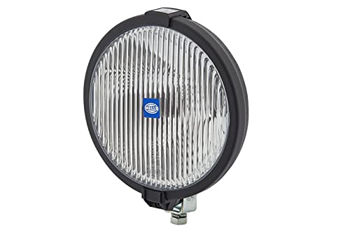 Hella 1N7 004 700-281 Alogeno-Fendinebbia, Rallye 1000, 12V, Rotondo, Montaggio, Esterno, Lente Diffusore Cristallina, Colore Diffusore Luce Trasparen