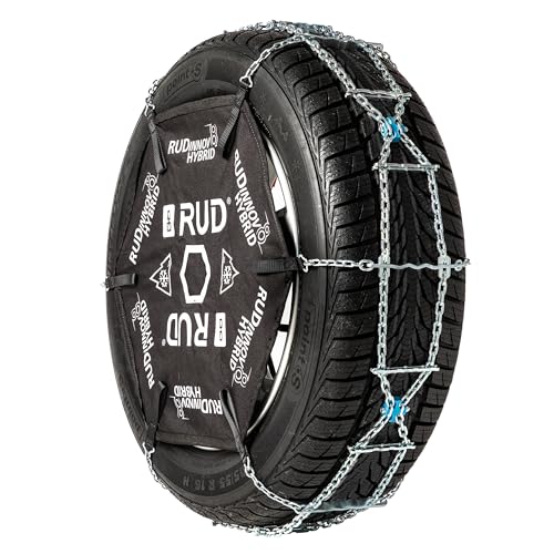 Rud 4718370 Catene Da Neve Coppia Hybrid Innov8 Montaggio Intuitivo, Set Di 2, H106