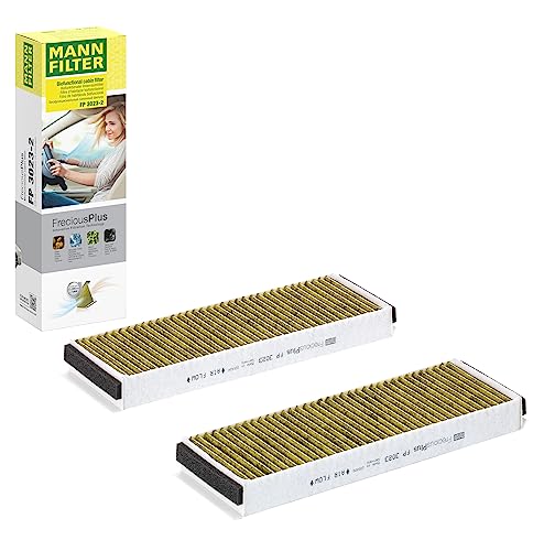 Mann-Filter Fp 3023-2 Filtro Abitacolo Freciousplus Filtro Antipolline Biofunzionale (Set Da 2) – Per Auto