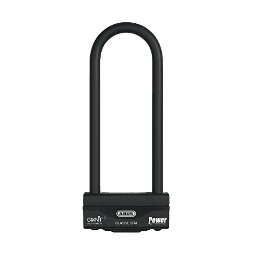Abus U-Lock Granit Power 58/140Hbiii - Robusta Serratura Per Moto Con Doppia Chiusura Livello Di Sicurezza 18 Altezza Grillo 100 Mm
