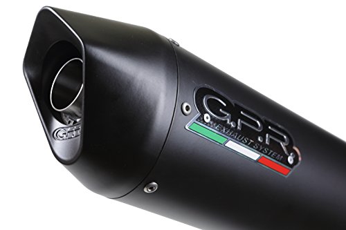 Gpr Exhaust System, Scarico Marca Gpr, Compatibile Con Yamah Xt 600 – E – K 1985 Al 2002, Furore Nero, Omologato, Con Raccordo Specifico