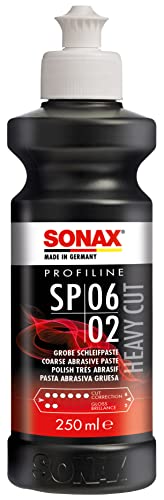 Sonax Profiline Sp 06-02 (250 Ml) Pasta Abrasiva A Grana Grossa Rimuove Le Rettifiche Con Granulometria Fino A P1200, Articolo Numero 03201410
