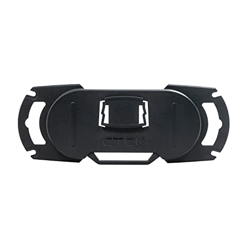Ctek Cs Wall Mount, Pratico E Sicuro Per Caricabatterie Cs, Supporto A Morsetto Per Una Sistemazione Ordinata Dei Cavi, Facile Accesso Alle Funzioni D