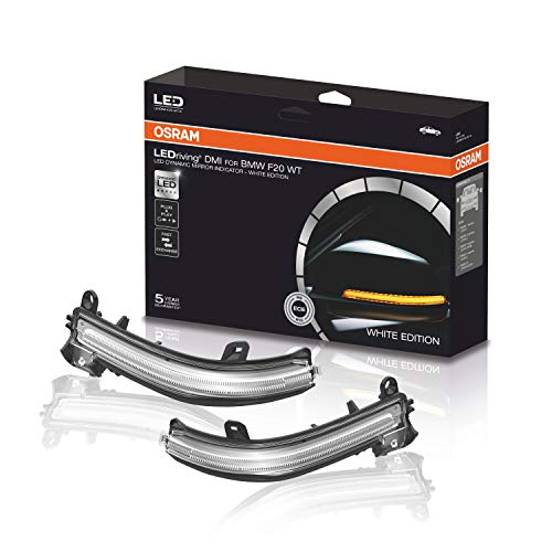 Osram Leddmi F20 Wt S Ledriving Indicatore Di Direzione Led Completamente Dinamico - Edizione Bianca, Set Di 2