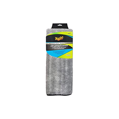 Meguiar'S X210400Eu - Asciugamani In Microfibra Duo Twist, 1200 G/M², 50 Cm X 90 Cm