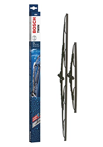 Tergicristalli Bosch Twin 654, Lunghezza 650Mm/340Mm, 1 Set Per Parabrezza Anteriore