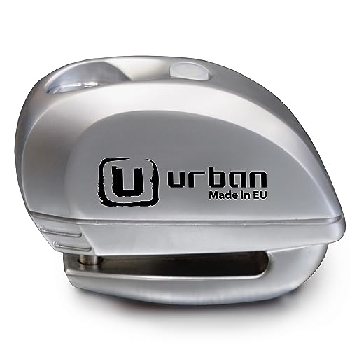 Urban Security Ur22 Antifurto Bloccadisco Allarme 120 Db Warning, Ø6 Mm Universale Moto Scooter Bici