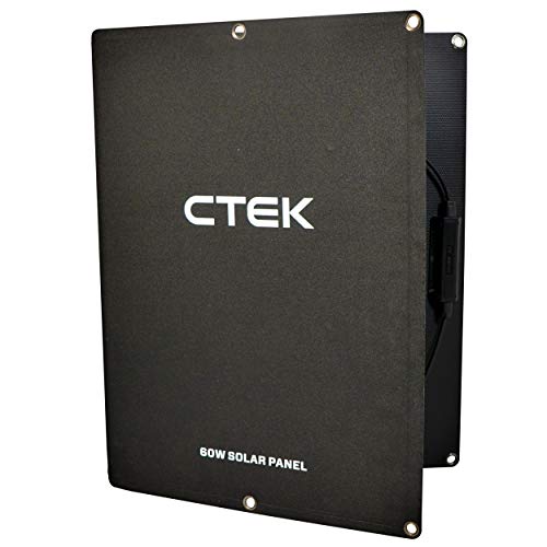 Ctek 40-463 Panel Charge Kit-Energia Solare Per Il Tuo Cs Free In Modo Da Poterlo Utilizzare Ovunque Tu Vada, Nero