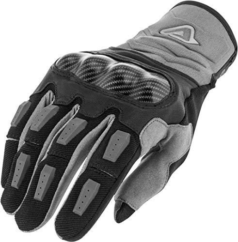 Acerbis 248504301 116 Guanto Carbon G 3 L, Nero/Grigio