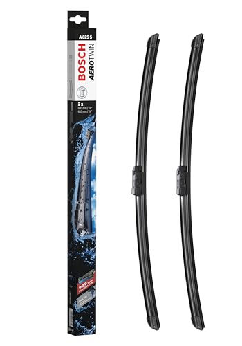 Tergicristalli Bosch Aerotwin A825S, Lunghezza 600Mm/600Mm, 1 Set Per Parabrezza Anteriore