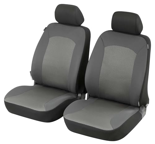 Walser Coprisedili Auto Manhay Con Cerniera, Zipp-It Slipcovers Car, 2 Coprisedili Anteriori Grigio 11791