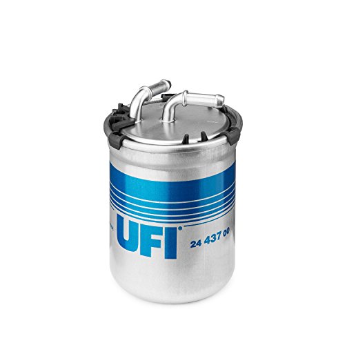 Ufi Filters, Filtro Gasolio 24.437.00, Filtro Carburante Per Ricambio, Adatto Ad Auto, Applicabile Su Diversi Modelli Come Audi, Seat, Skoda E Volkswa