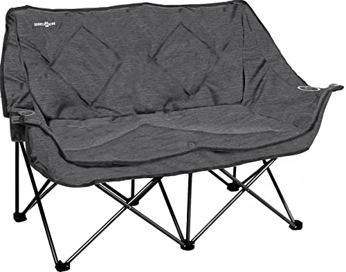 Brunner 0404041N.C06 Divanetto Comodo E Pighevole, Action Sofa Nero, Portata 100 Kg, Peso 5 Kg