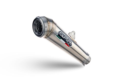 Gpr Exhaust System, Scarico Marca Gpr, Compatibile Con Triumph Trident 660 2021/2023, Impianto Completo Omologato Gpr Powercone
